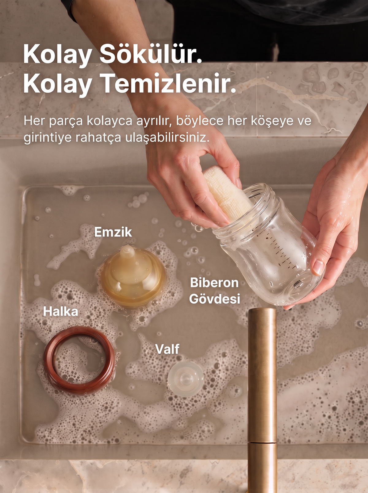 Hava yutmadan huzurla beslenir